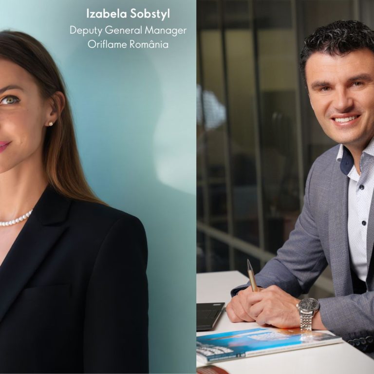 Oriflame România anunță două promovări-cheie: lideri care accelerează viitorul brandului în Europa