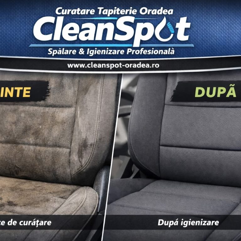 Curățare tapițerie Oradea la domiciliu – spălare profesională auto și canapele